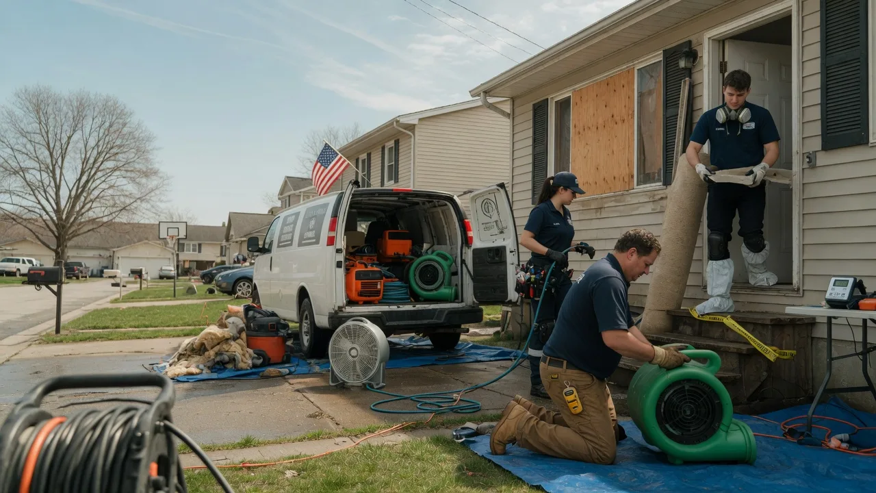 Water Damage Restoration in Columbia, MS near me